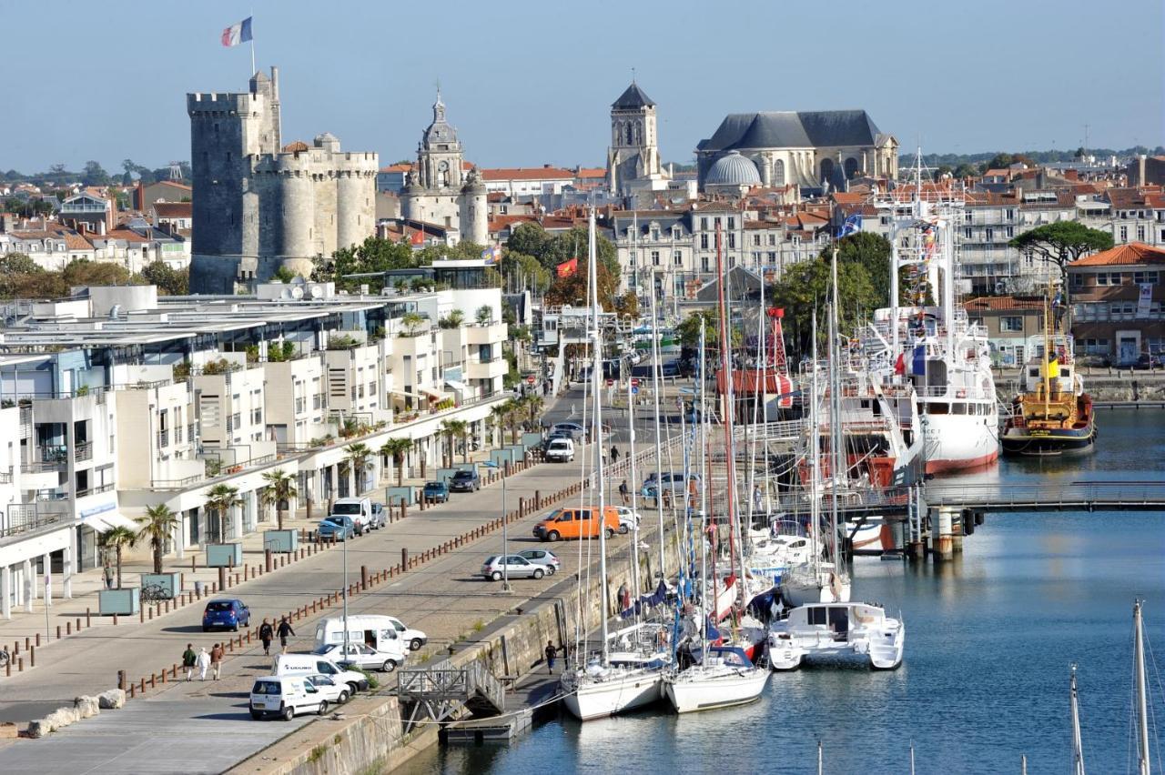 Charmant Cocon Iode Cosy Equipe, Baigne De Lumiere, Situe Au Coeur De La Rochelle A 1Min A Pied Du Marche Central Avec Tv Et Wifi Extérieur photo